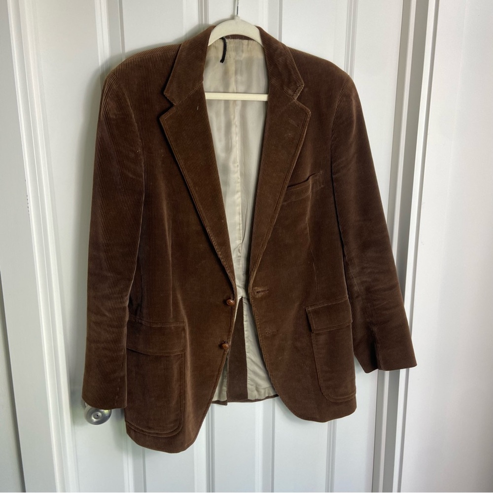 Polo University Club by Ralph Lauren brown corduroy blazer